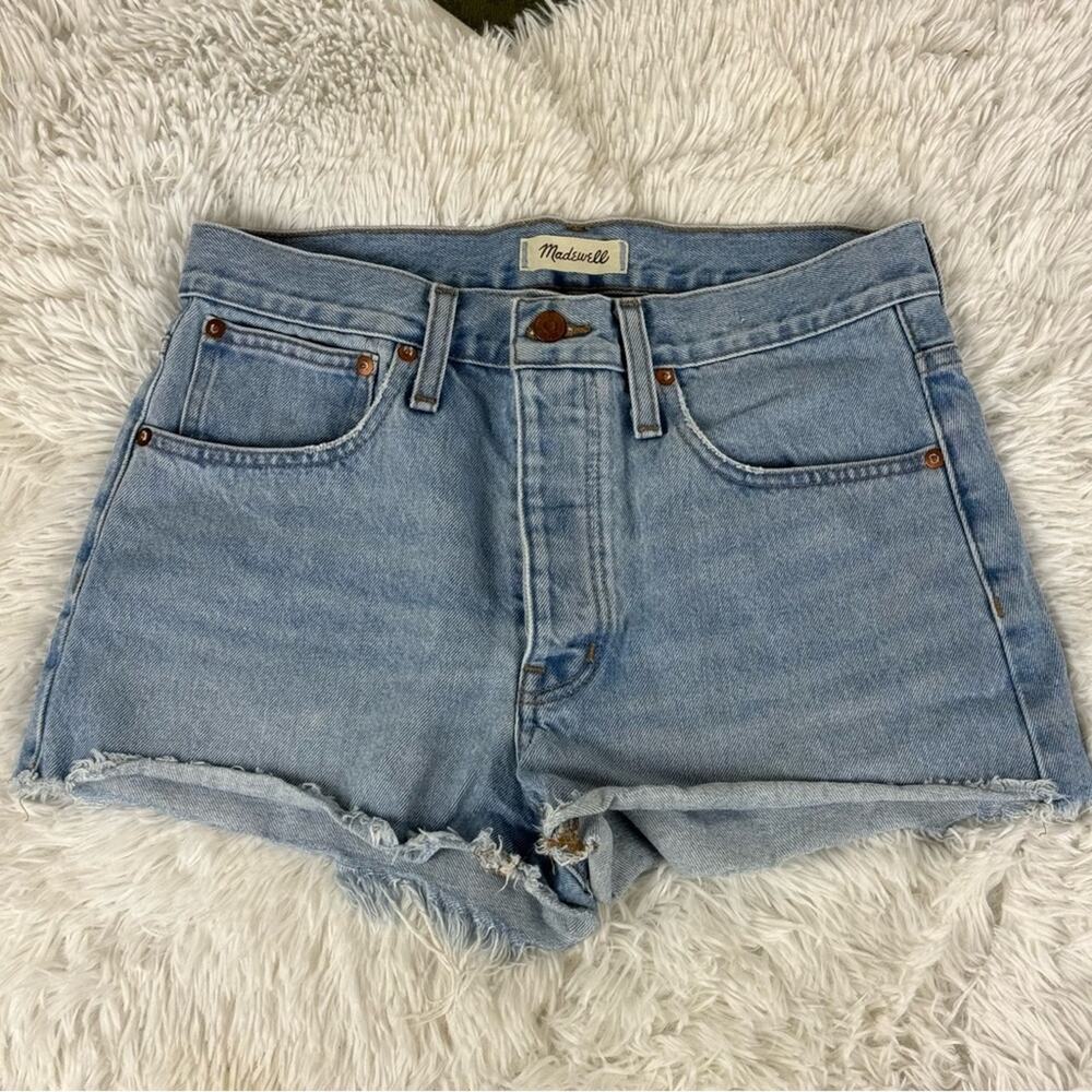Madewell Raw Hem Relaxed Jean Shorts